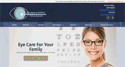 Desktop Screenshot of barringtonfamilyeyecare.com